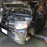 ホンダ　Nワゴン　タイヤ組み換え